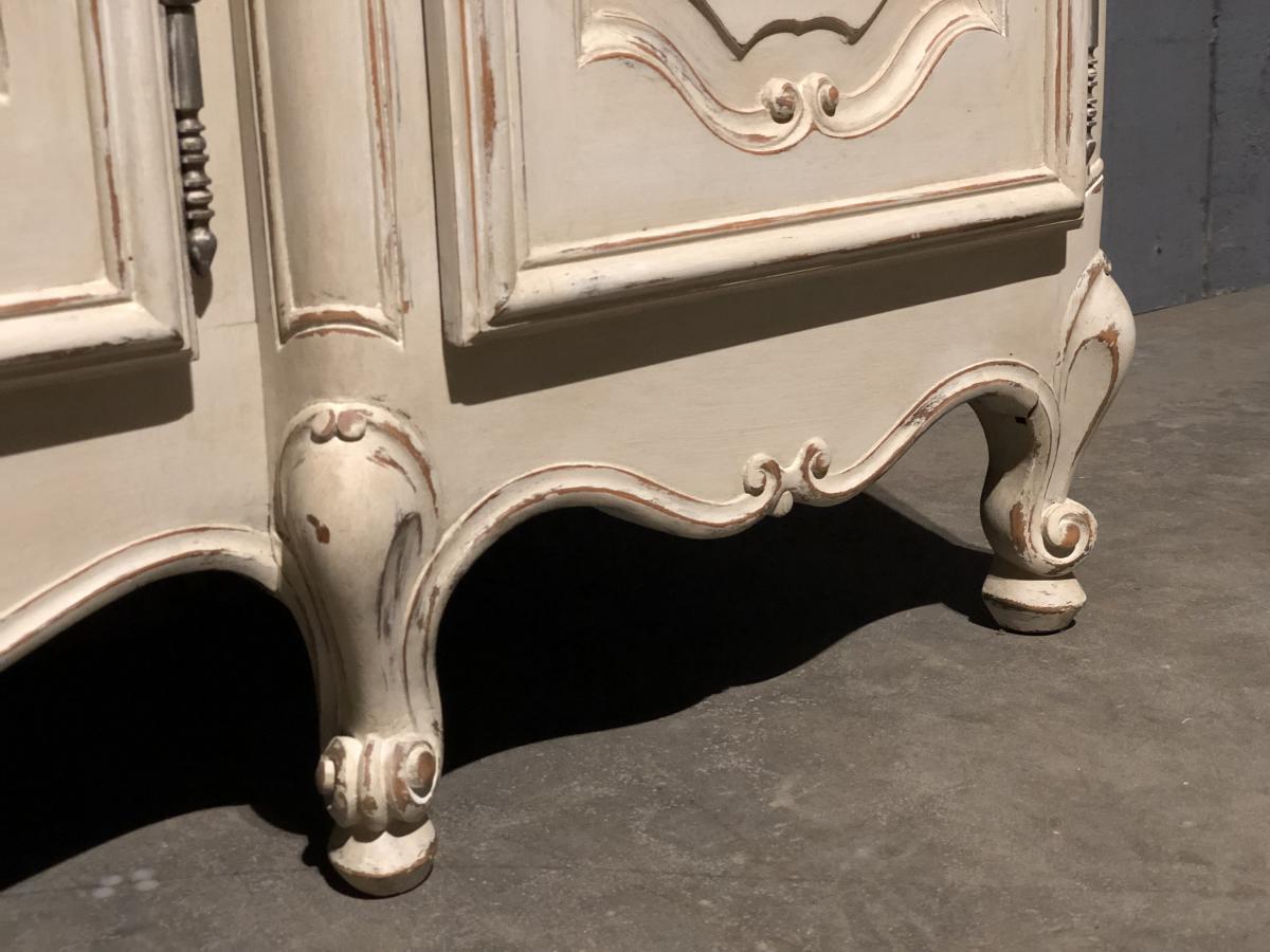 Louis XV Style Buffet Marble Top-photo-4