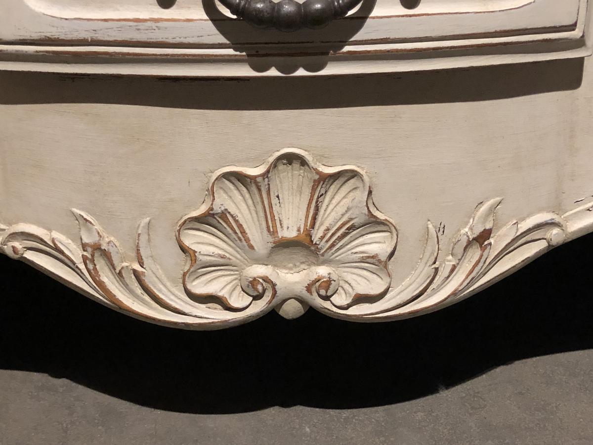 Louis XV Style Buffet Marble Top-photo-1