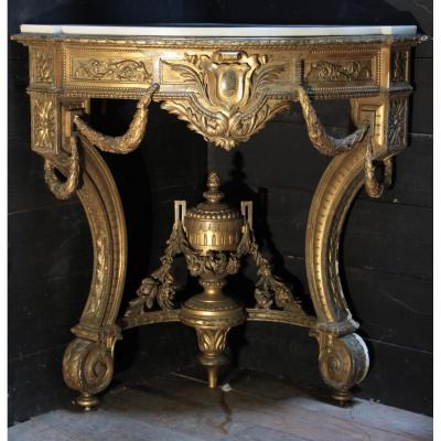 Console Louis 16 époque Napoléon III