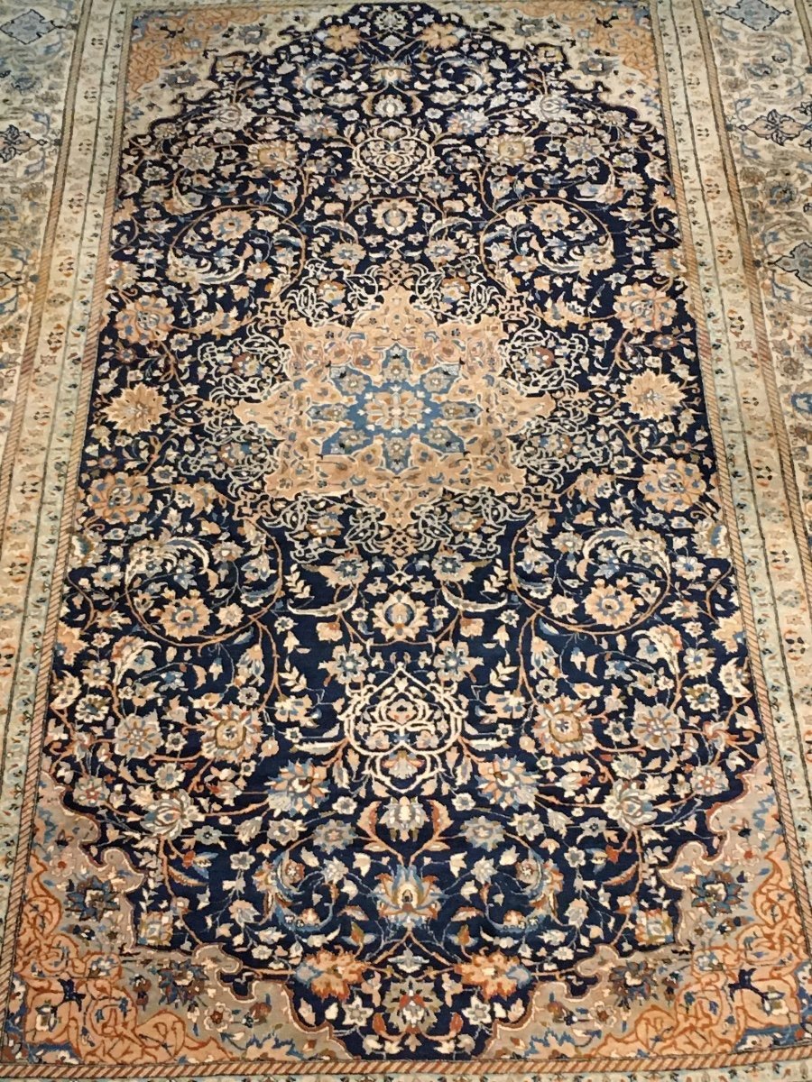 Grand Tapis Floral Persan 370x220 Cm -photo-8