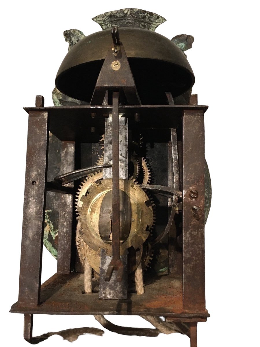 18th Century Lantern Clock Movement -photo-6