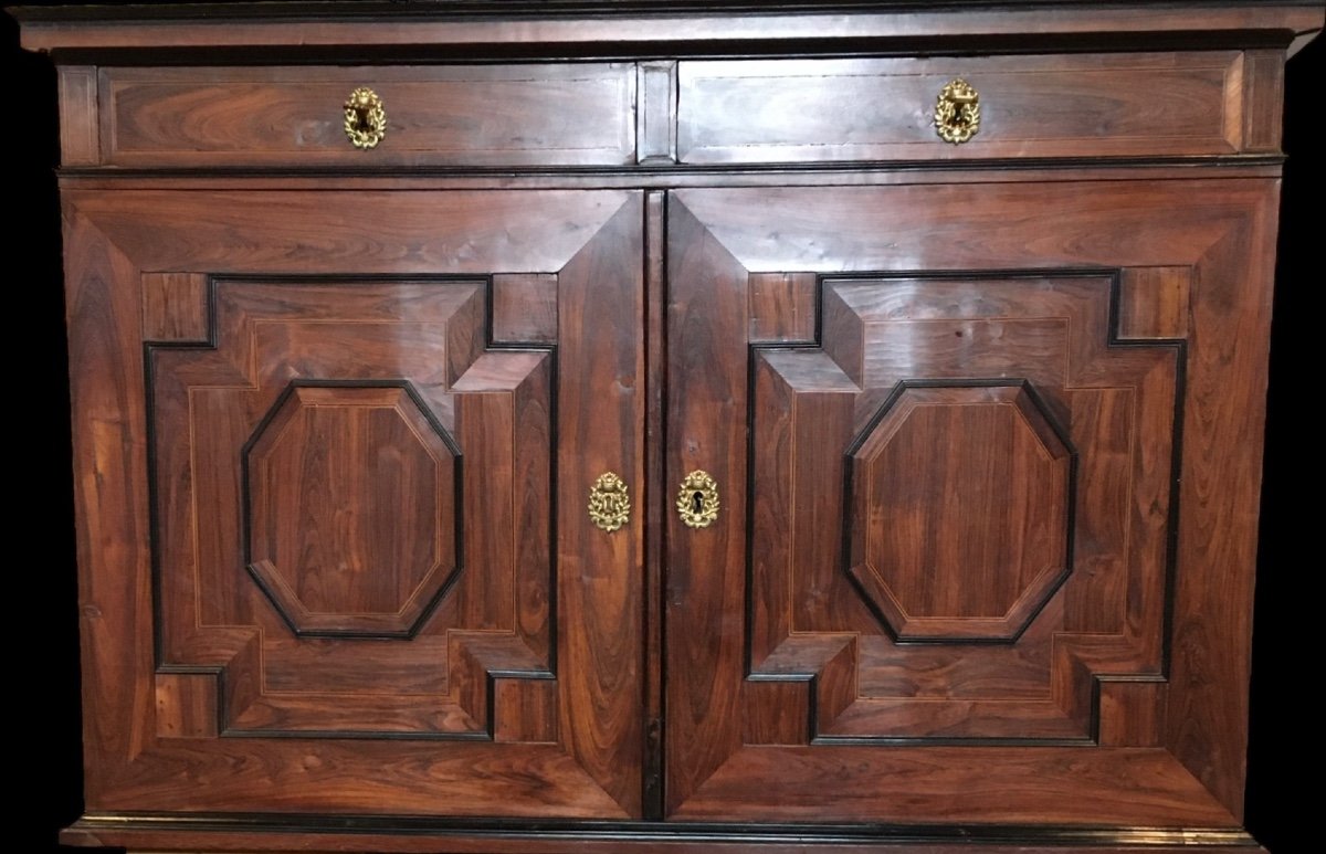 Rosewood Cabinet 18th Century France.-photo-1