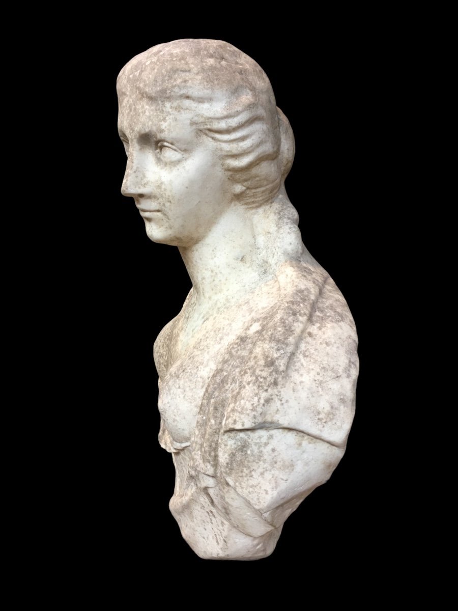 Marble Bust Of Aphrodite, Venise 17th Century -photo-1