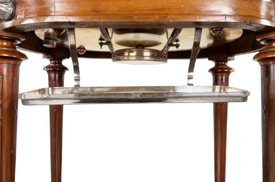 Very Beautiful Wiskemann Service Trolley Louis Sixteen Style Late 19th Century.-photo-5