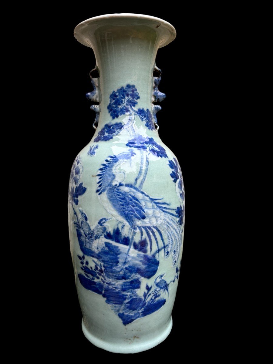 3  Porcelain Vases Asia Circa 1900-photo-2