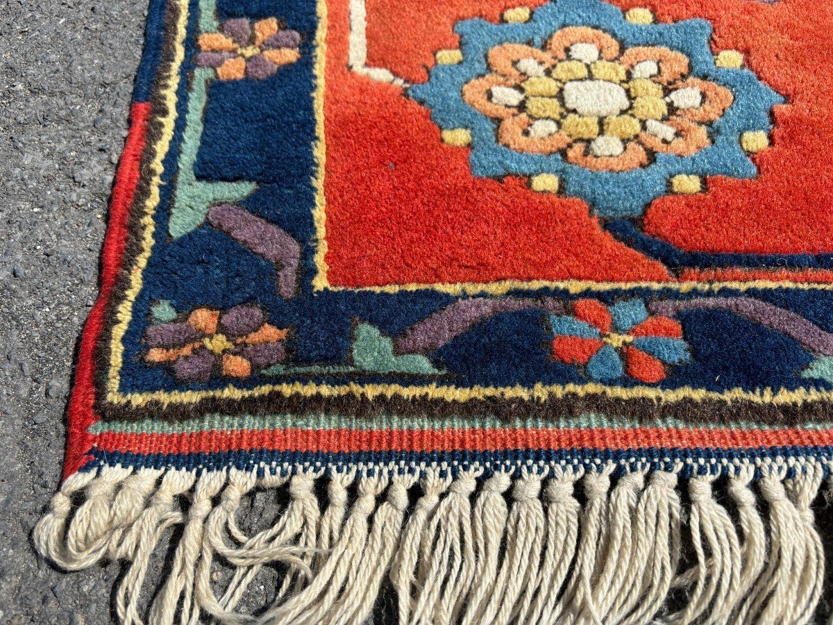 Grand Tapis d'Orient En Laine 20ème.-photo-4