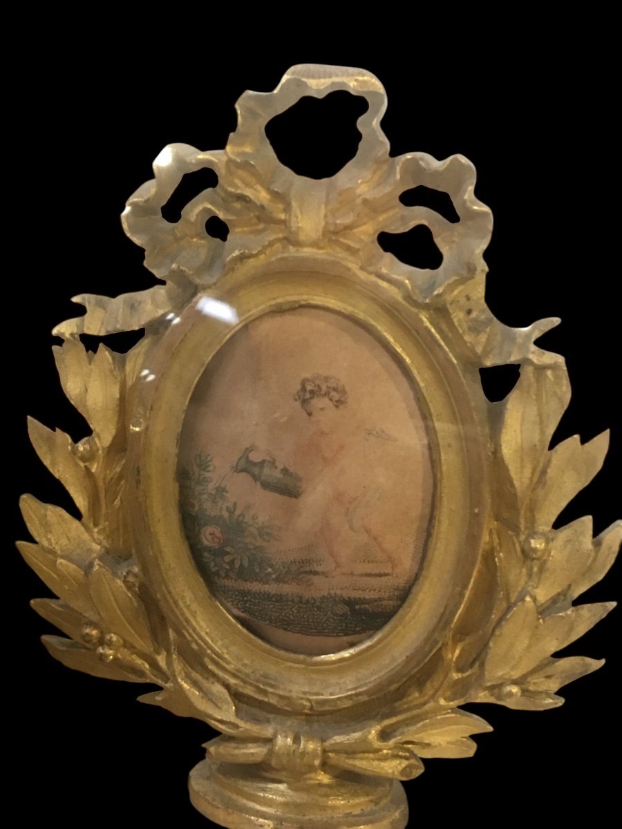 Louis XVI Clock Circa 1790 In White Marble -photo-8