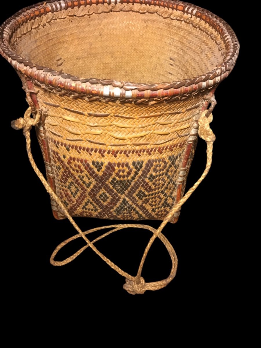 Dayak , Panier Pour La Collection D’herbes Médicinales -photo-2