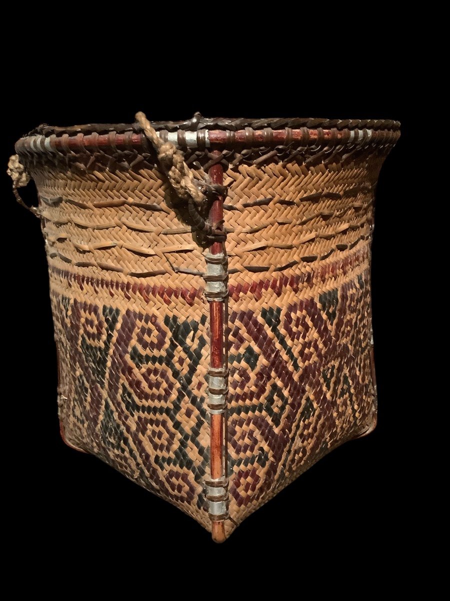 Dayak , Panier Pour La Collection D’herbes Médicinales -photo-2