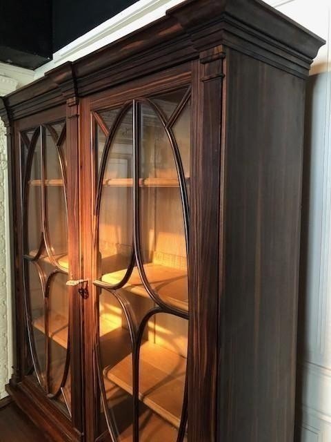 Rare Art Deco Furniture In Macassar Ebony.-photo-3