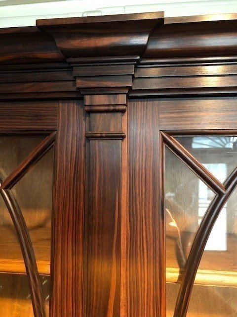 Rare Art Deco Furniture In Macassar Ebony.-photo-2