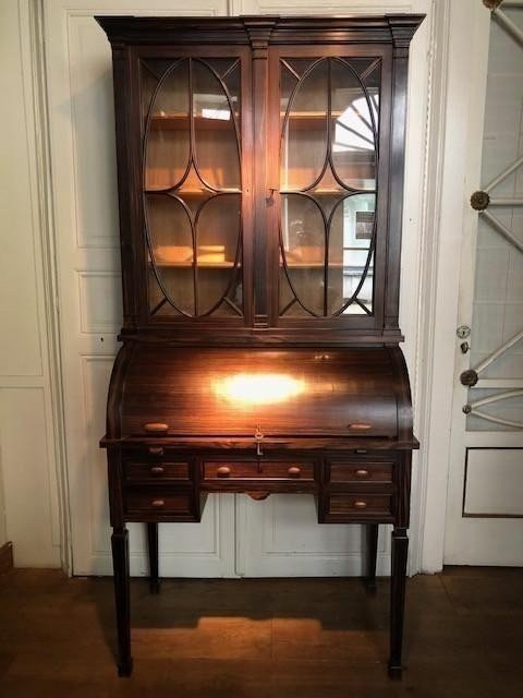 Rare Art Deco Furniture In Macassar Ebony.-photo-7