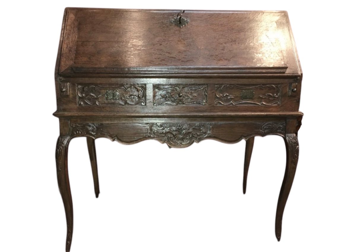 Bureau De Pente époque XVIIIe Siècle 