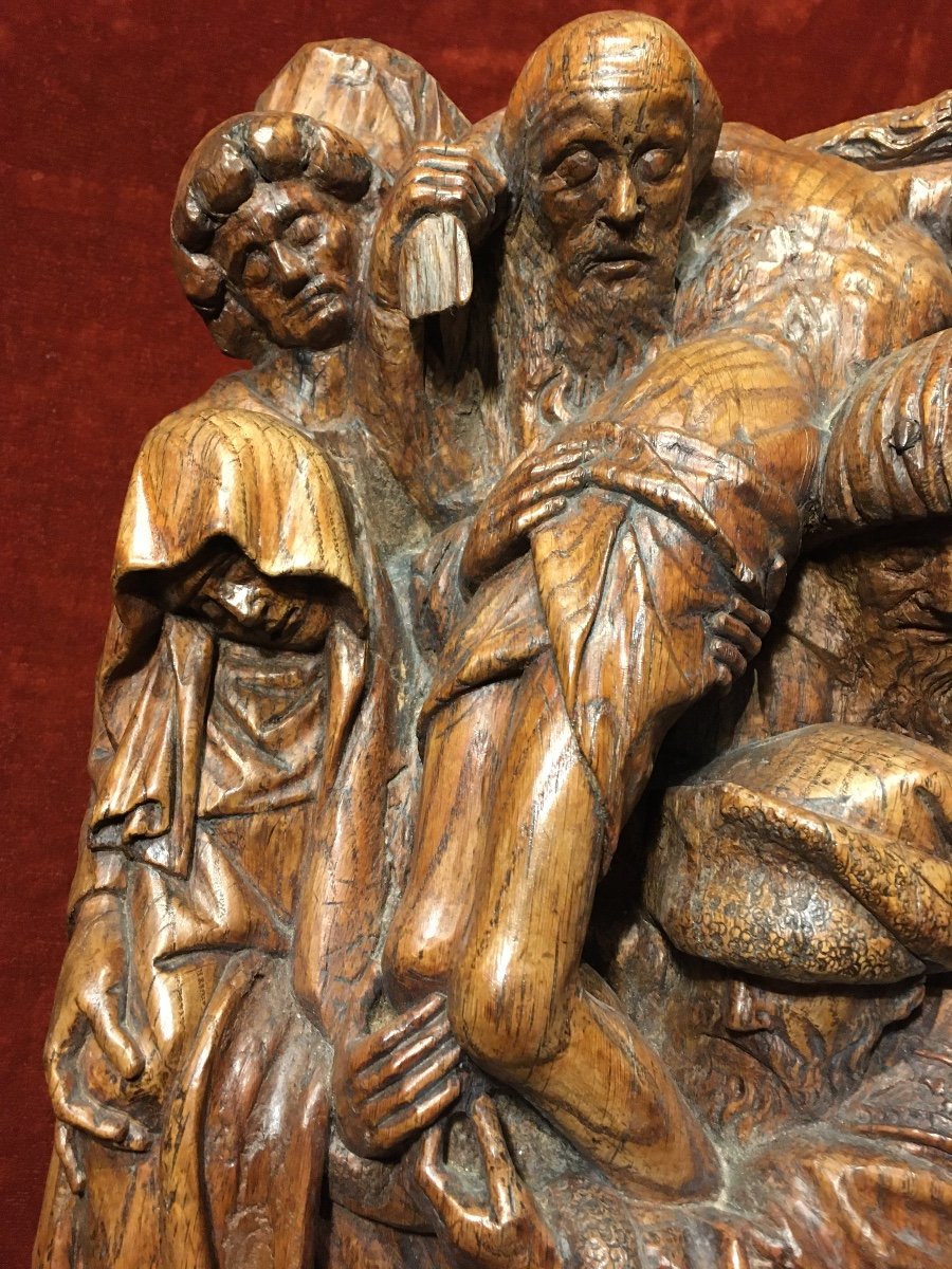 Important Group Of An Altarpiece Brussels Circa 1450-photo-6