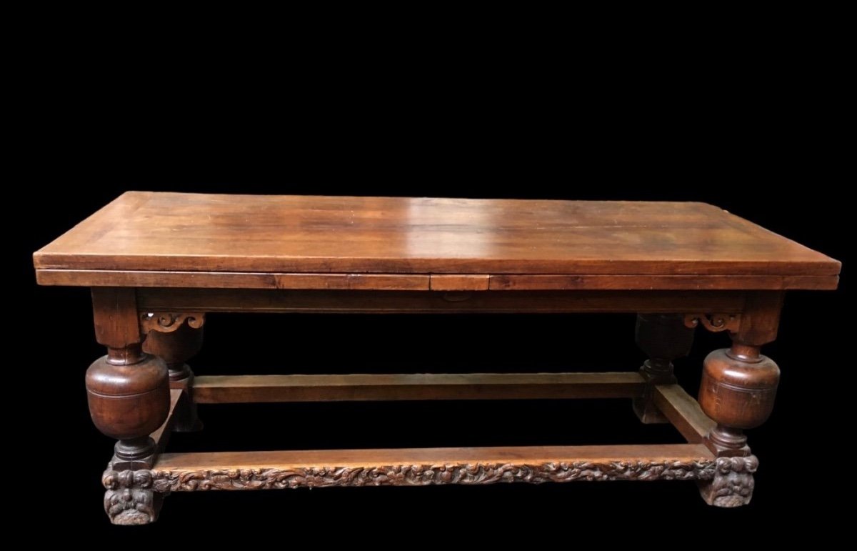 Very Large Oak Table 400cm Length -photo-3