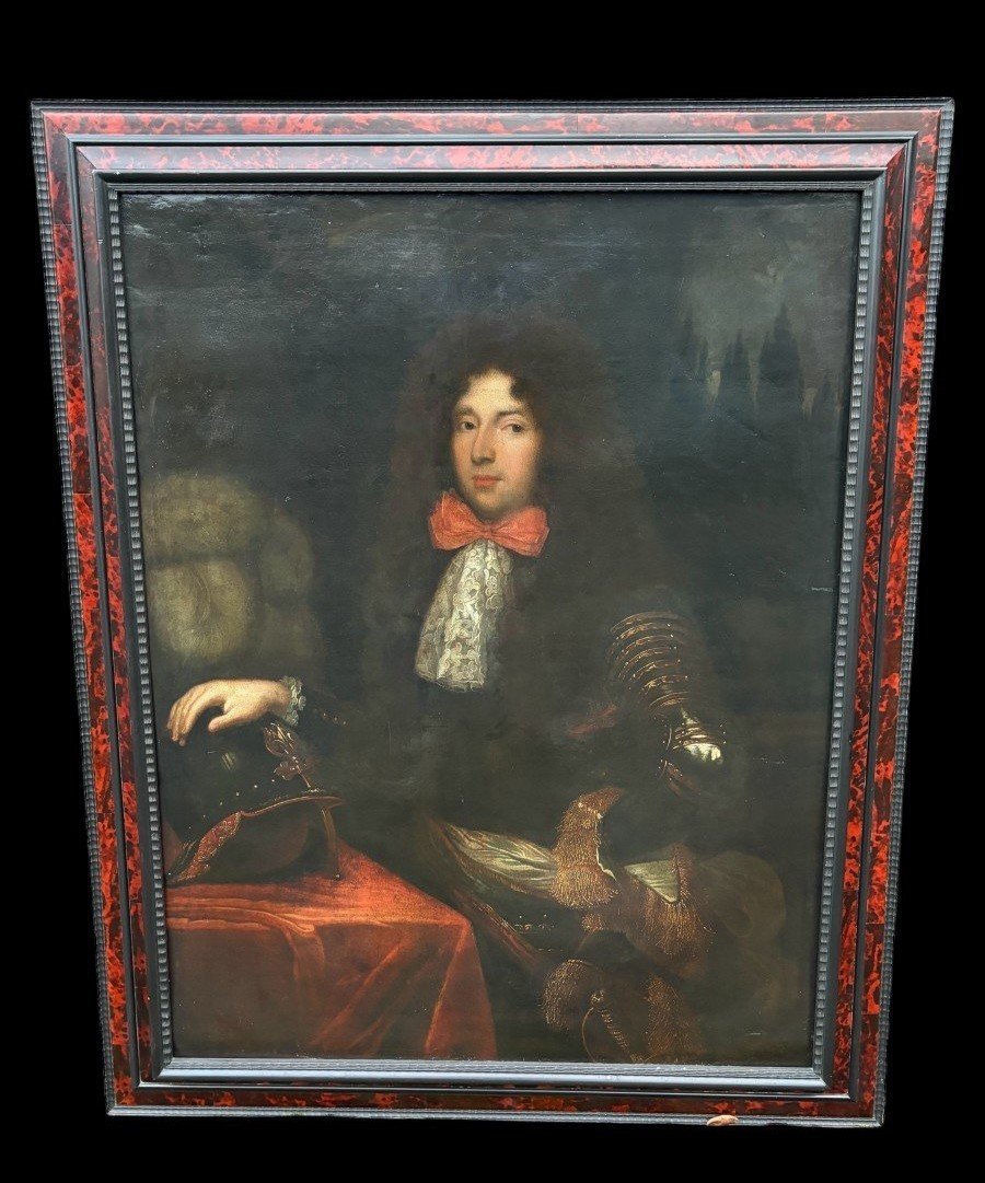 Large Portrait Of Philippe I, Duke Of Orléans (1640-1701), Brother Of Louis XIV