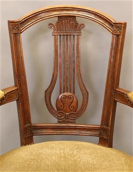 Pair Of 18thc. Louis XVI Armchairs.-photo-3