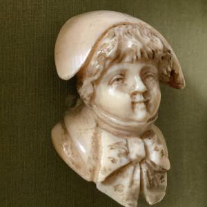 Sculpture, The Little Napoleon (ivory) 19th Century