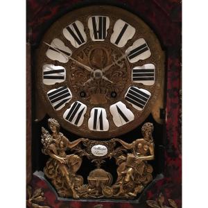 Large Old Cartel Clock
