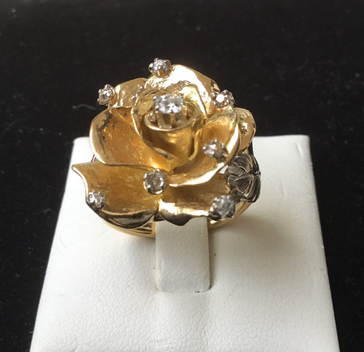 Gold And Diamond Ring-photo-4