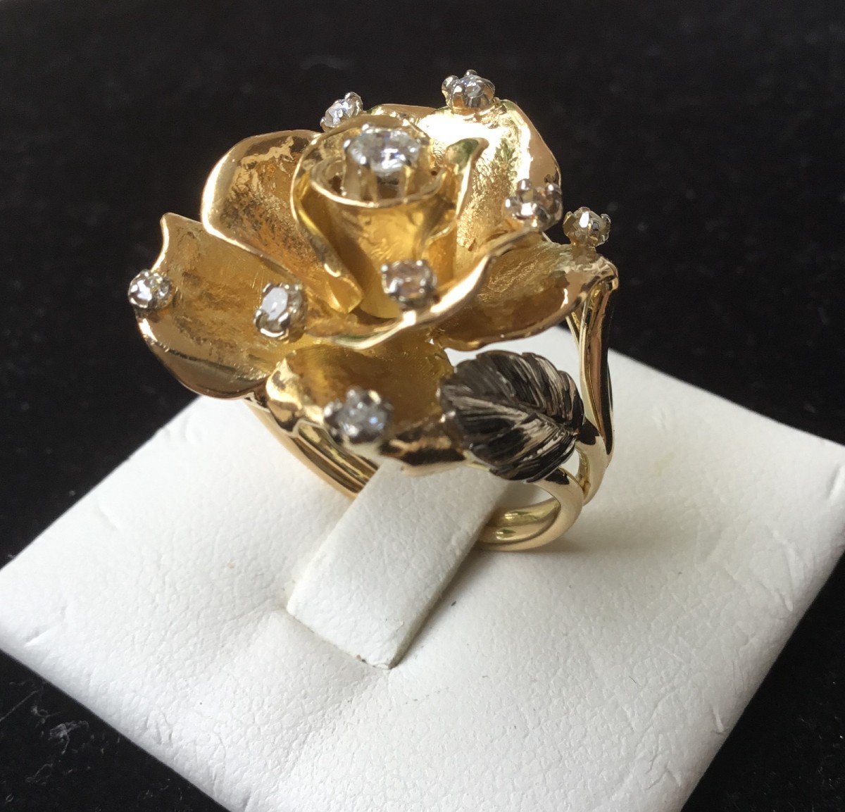 Gold And Diamond Ring