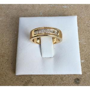 Gold And Diamond Ring