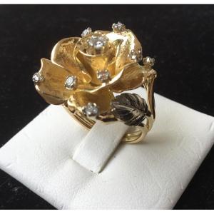 Gold And Diamond Ring