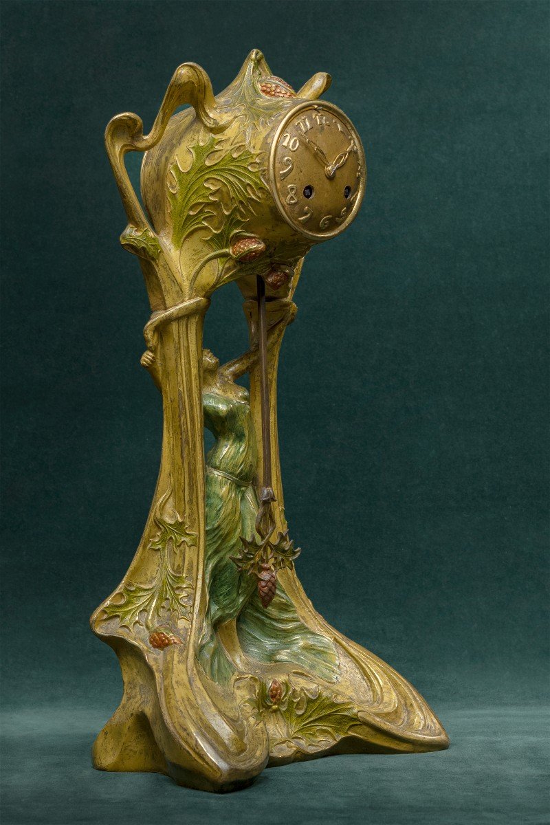 Horloge Française Art Nouveau-photo-2