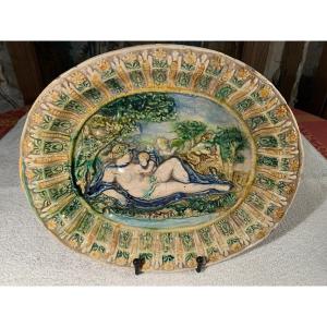 Early 19th Century Earthenware In The Style Of Bernard Palissy