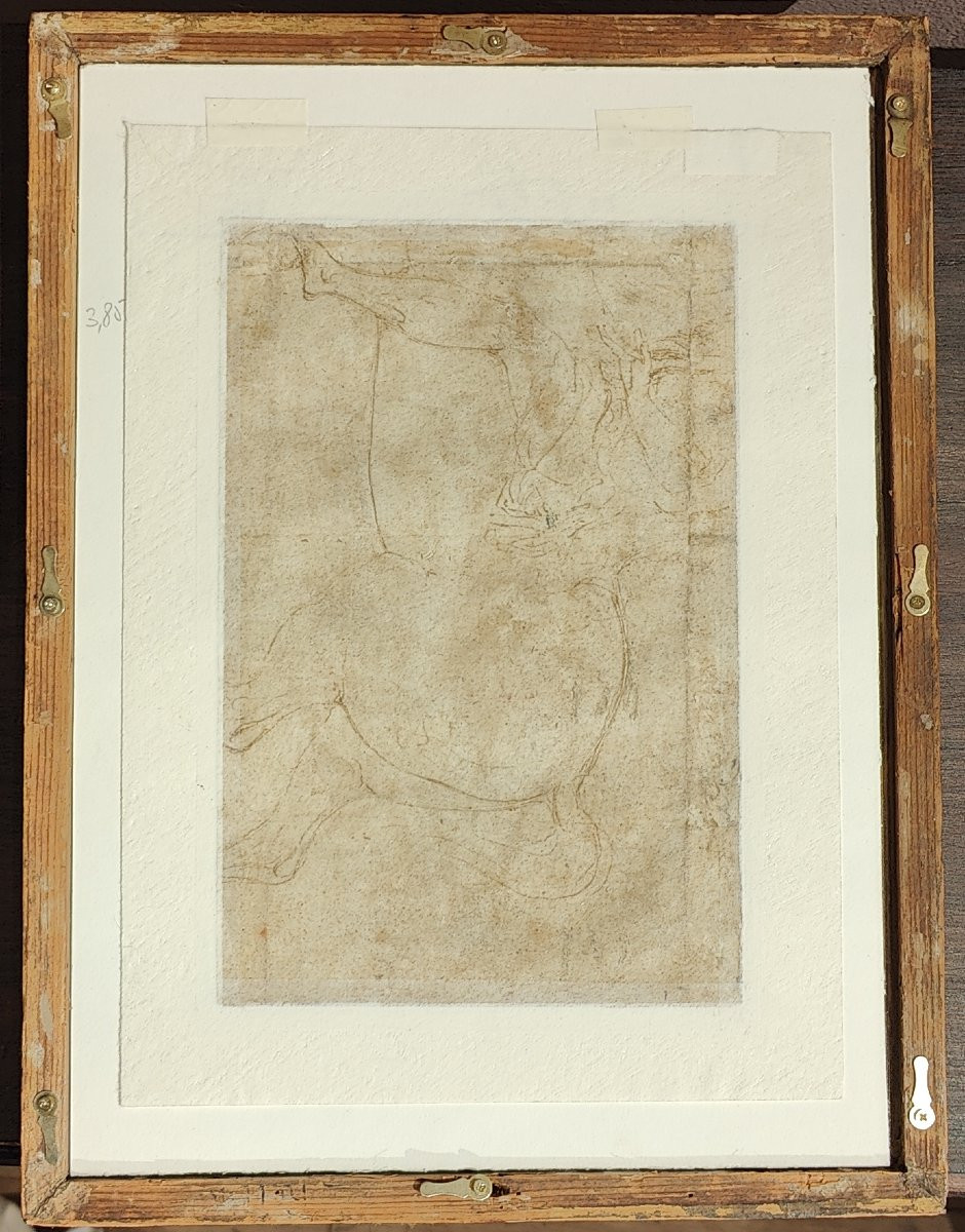 Orazio Alfani (16th Century) - Old Master Drawing -photo-3