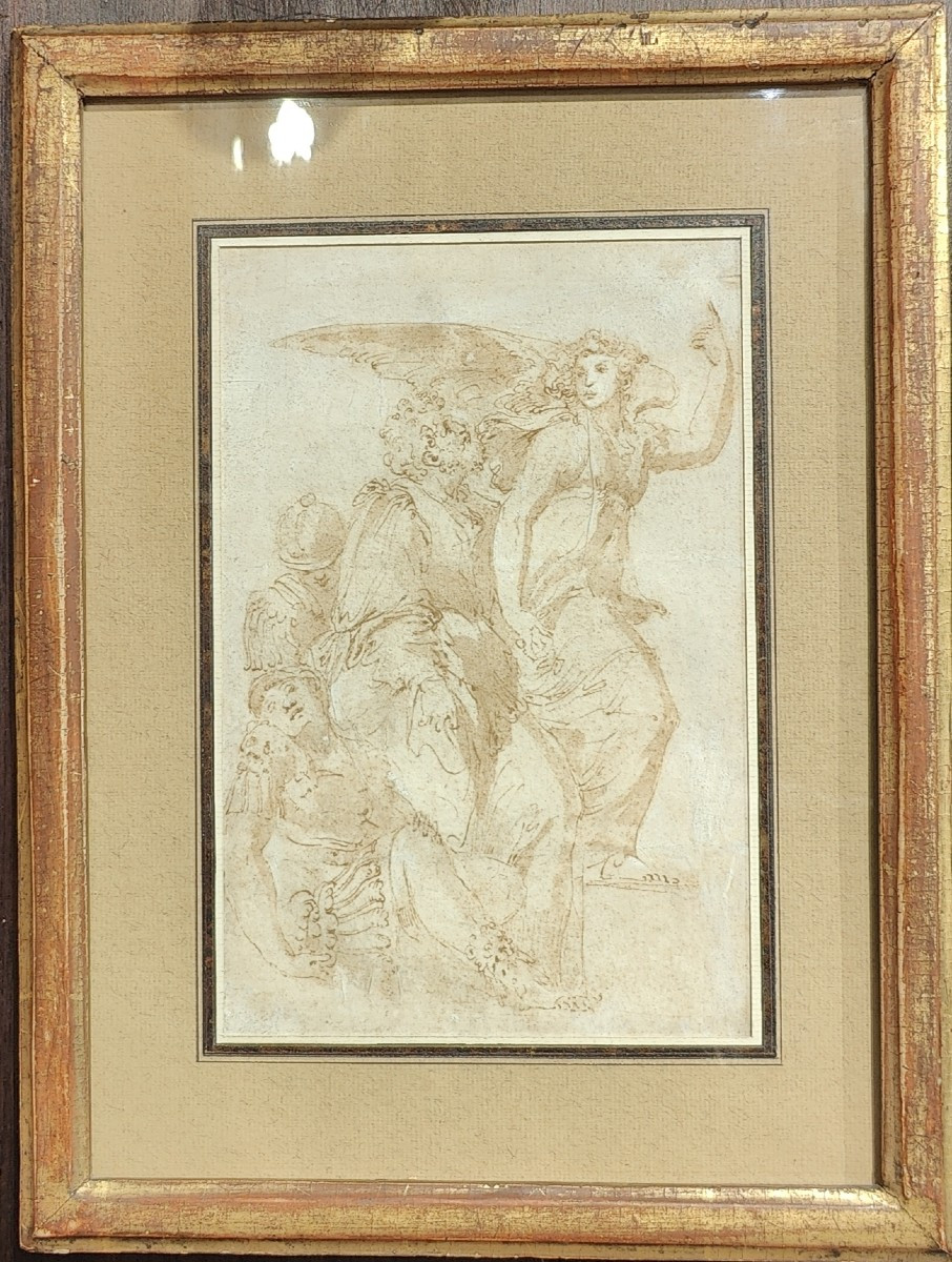 Orazio ALFANI (XVIème siècle) - DESSIN ANCIEN 