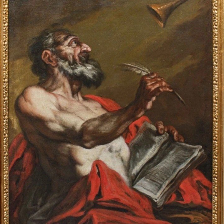 Oil On Canvas Cm 98.5 X 74 S.girolamo Giuseppe Antonio Pianca 1703-1762