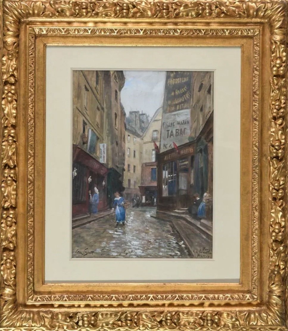 « Rue Des Pirouettes, Quartier Les Halles, Paris » - Victor Gilbert 