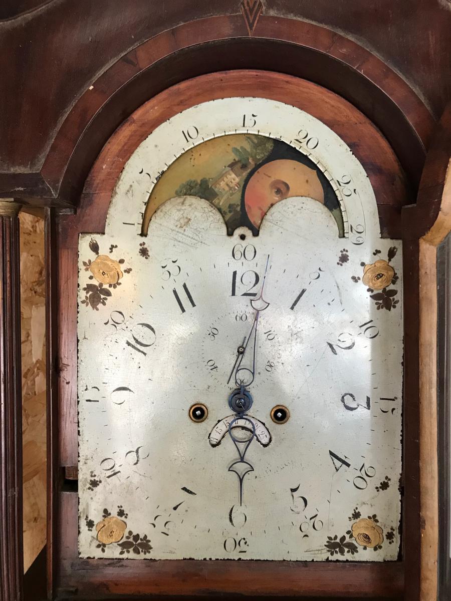 Horloge de parquet Anglaise Dite « grand Père »-photo-4