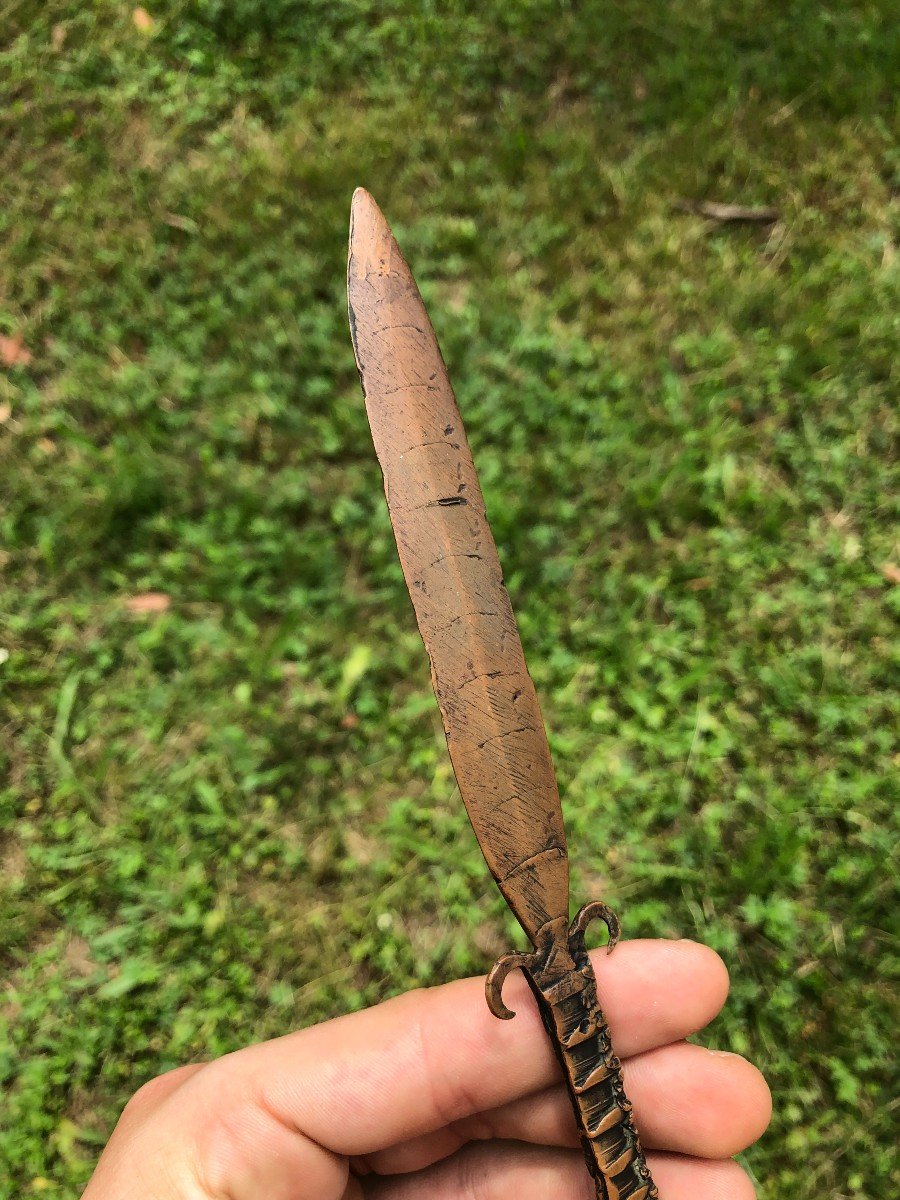 Trench Work Dagger - Copper - Ww1-photo-4