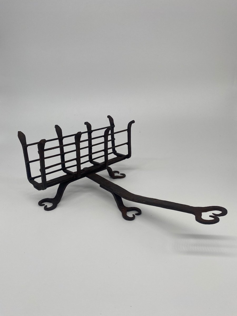 Folk Art: Wrought Iron Toaster-photo-2