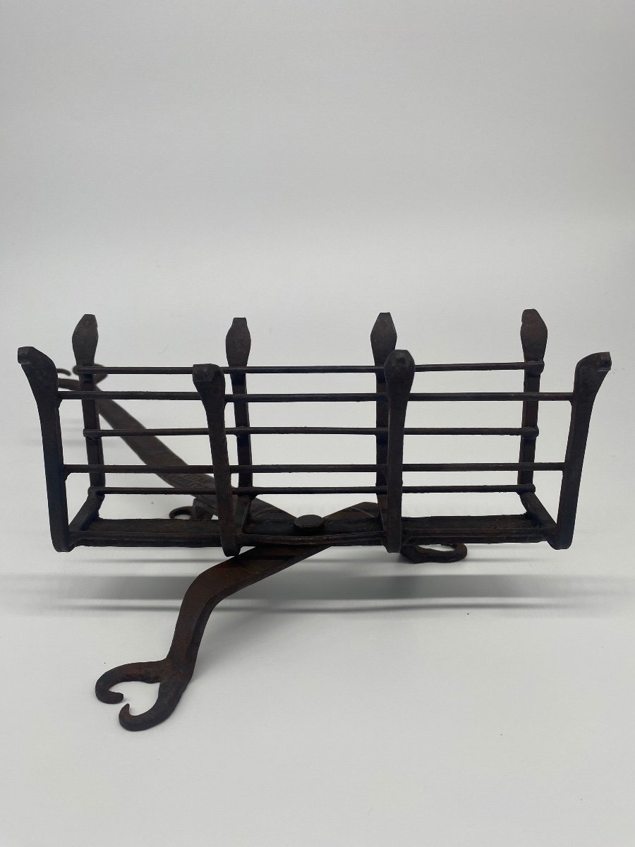 Folk Art: Wrought Iron Toaster-photo-3