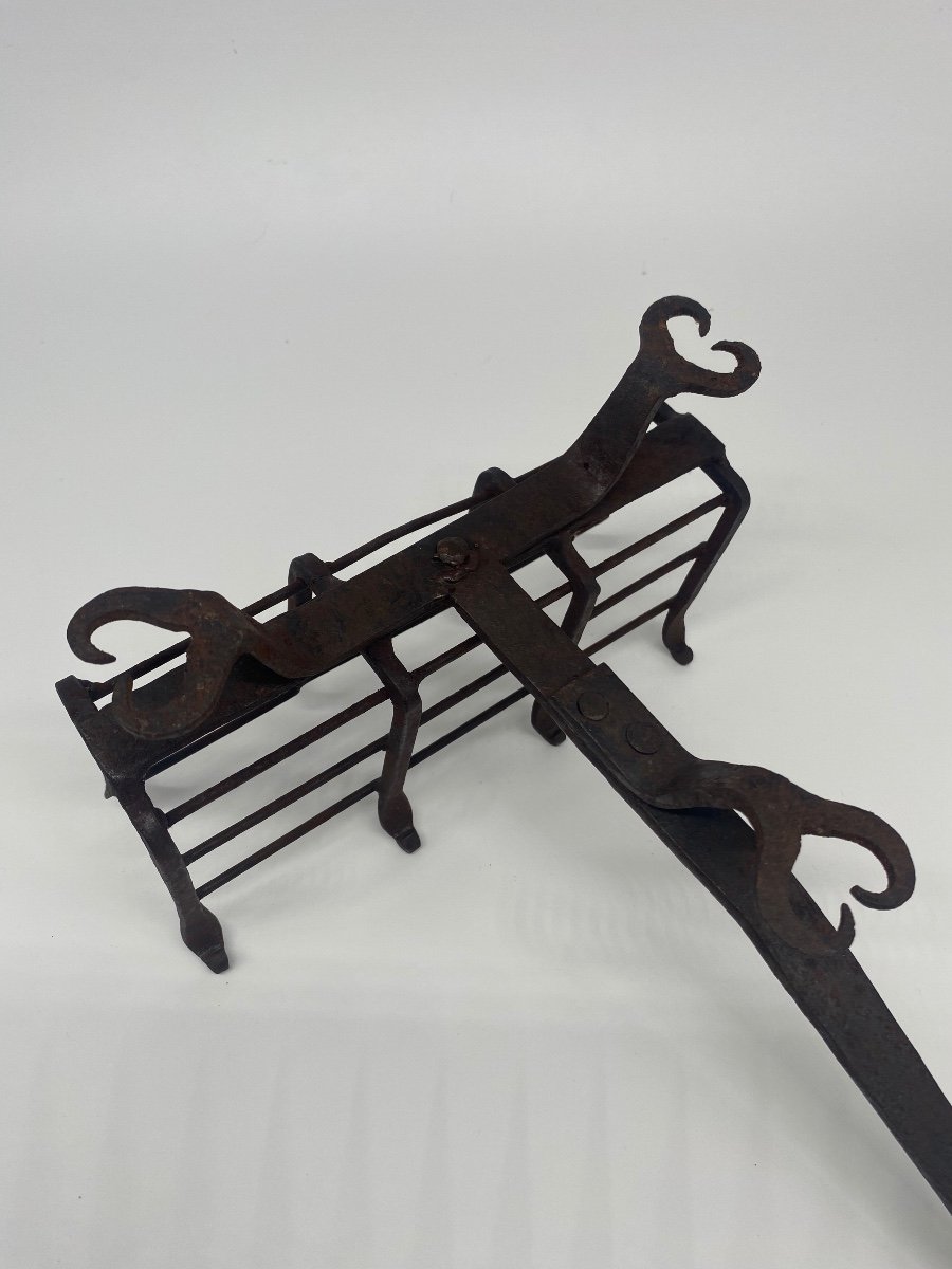 Folk Art: Wrought Iron Toaster-photo-2