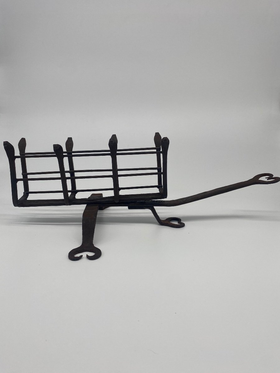 Folk Art: Wrought Iron Toaster-photo-3