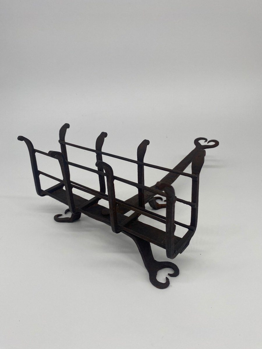 Folk Art: Wrought Iron Toaster