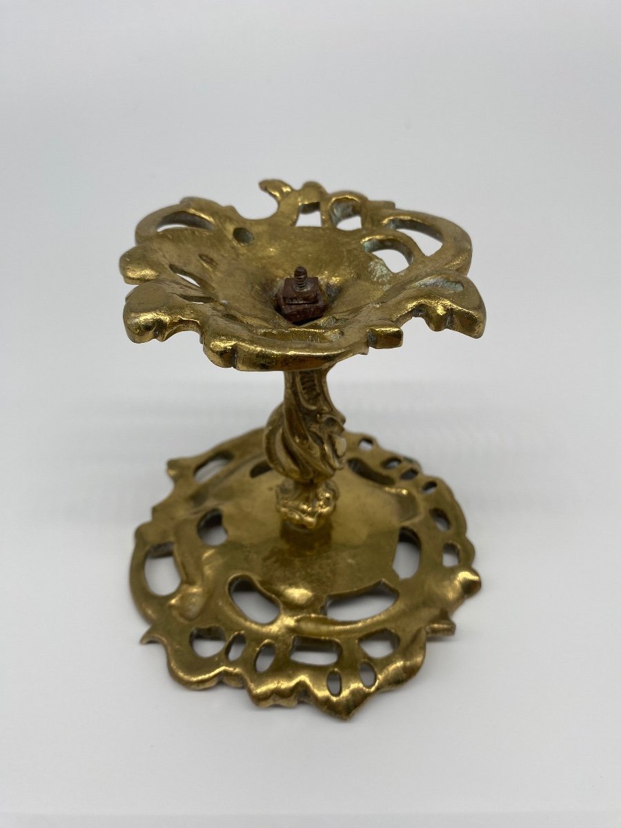 19th Century Rococo Style Bronze Ring Sizer-photo-4