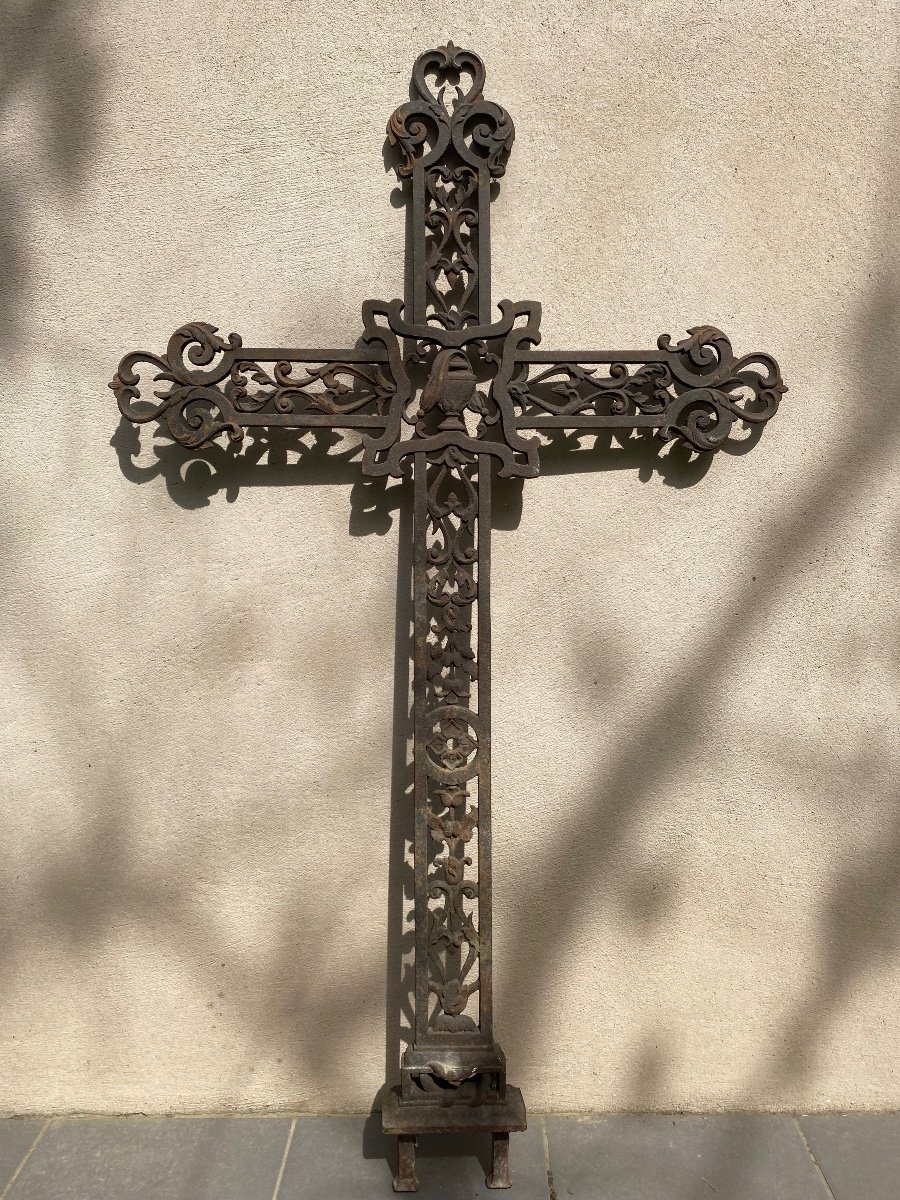 Croix En Fonte XIXème (1)