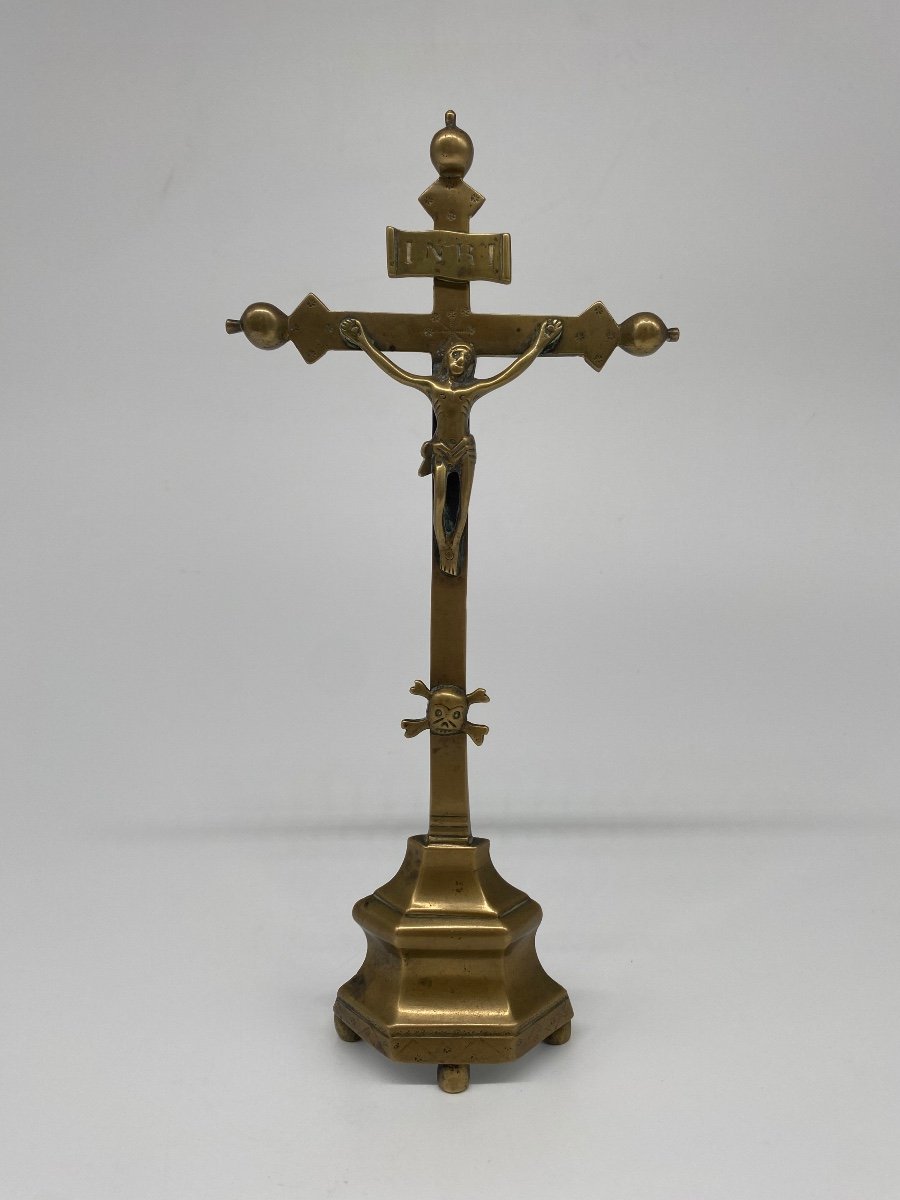 Bronze Crucifix, Late 17th Century