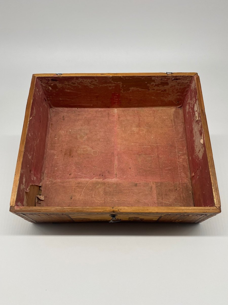 Straw Marquetry Box-photo-4