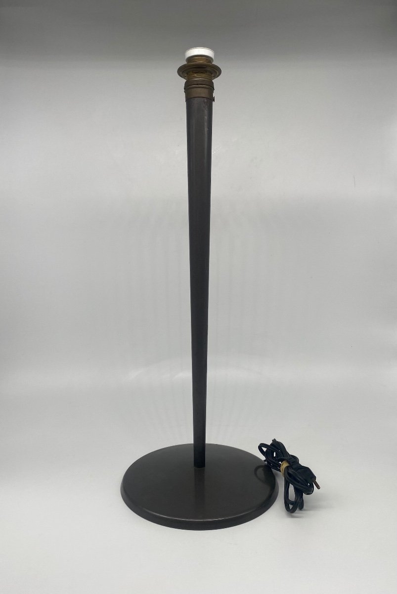 Art Deco: Mazda Metal Lamp Base