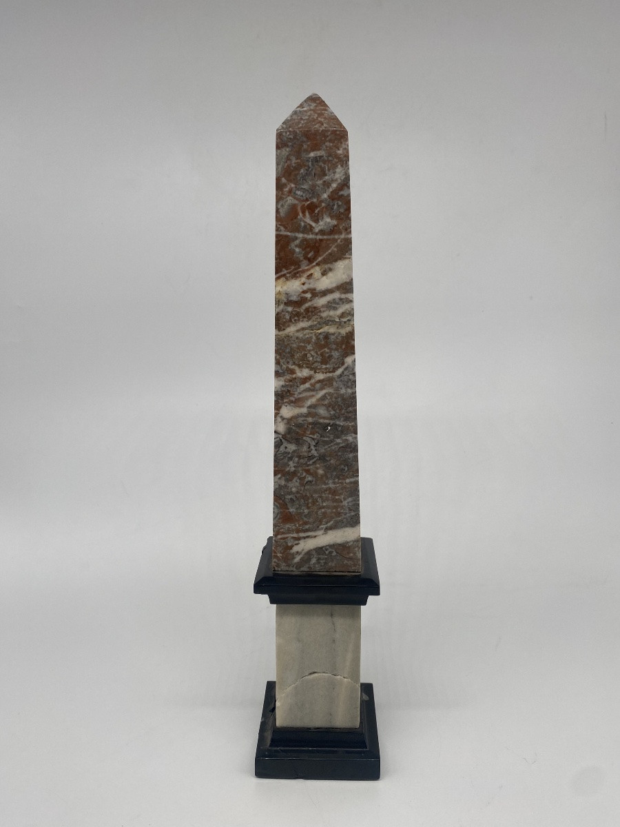 Neoclassical Style Marble Obelisk-photo-3