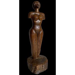 Mazzoni - Buste Sculpture Africaniste Art Déco 