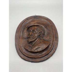 Terracotta Medallion With The Effigy Of Peter Paul Rubens