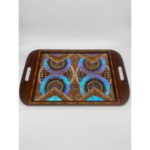 Brazilian Butterfly Wings Serving Tray (2)