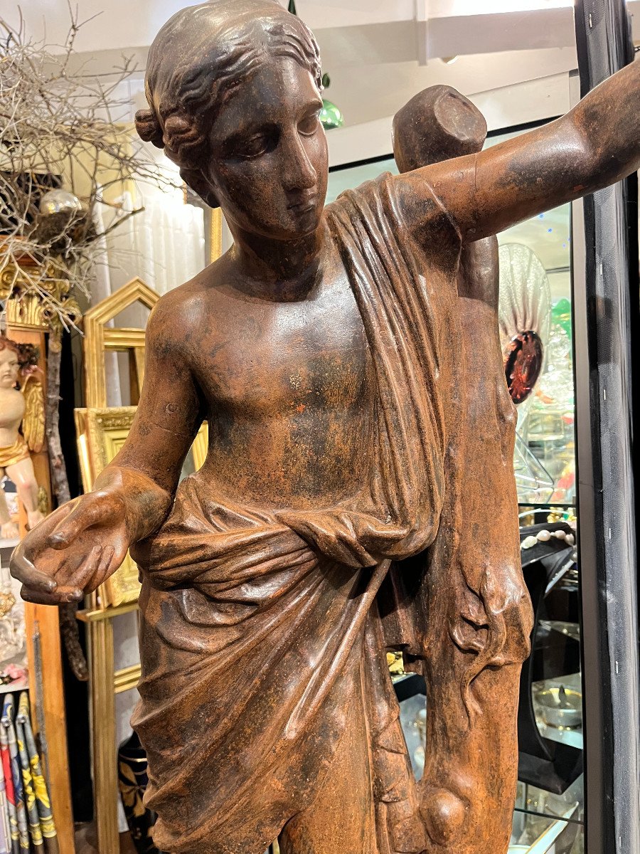 Apollo In Cast Iron From The Val d'Osne Foundry-photo-4